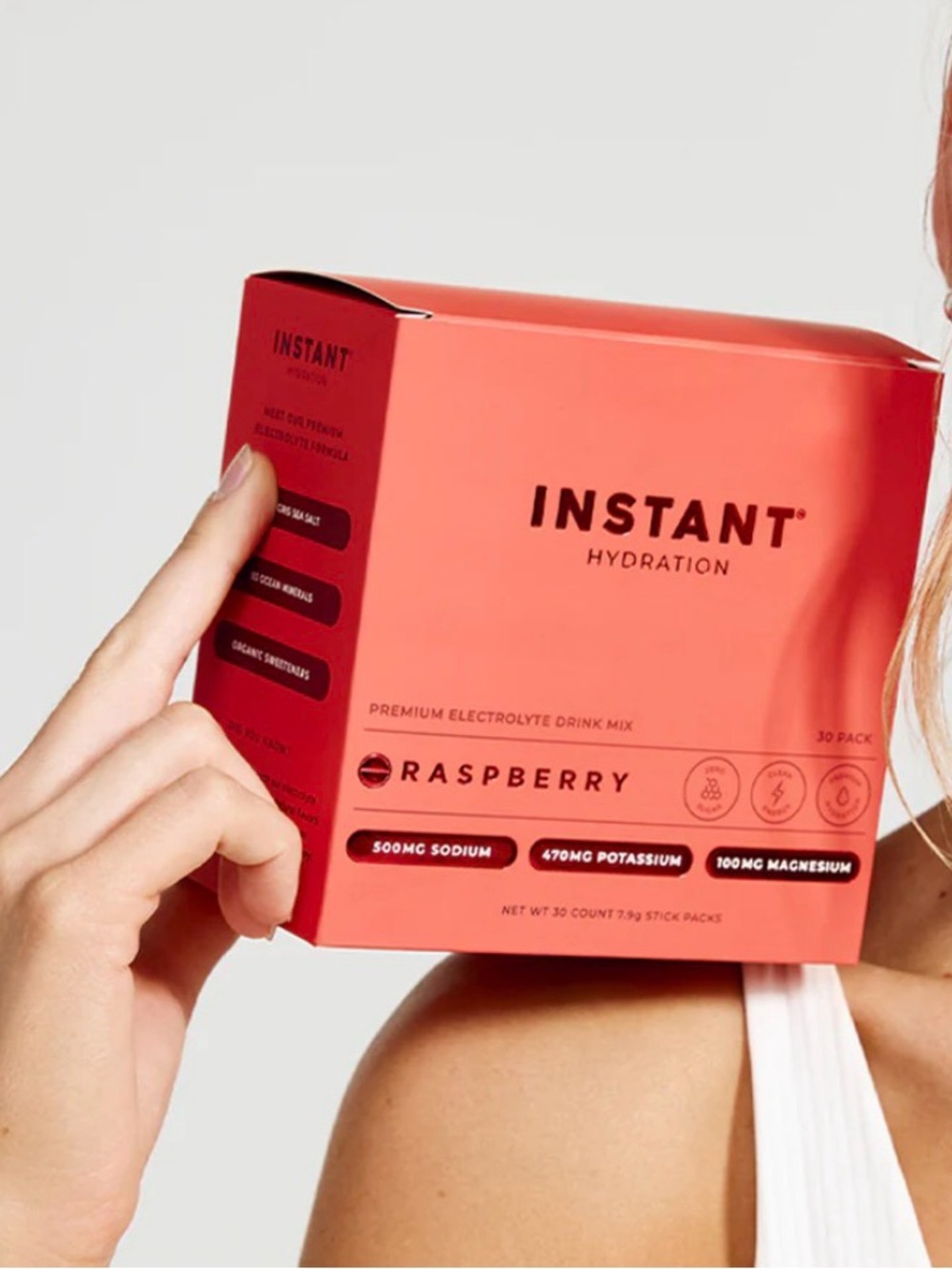 Hydration Raspberry Electrolyte Drink Mix - Raspberry